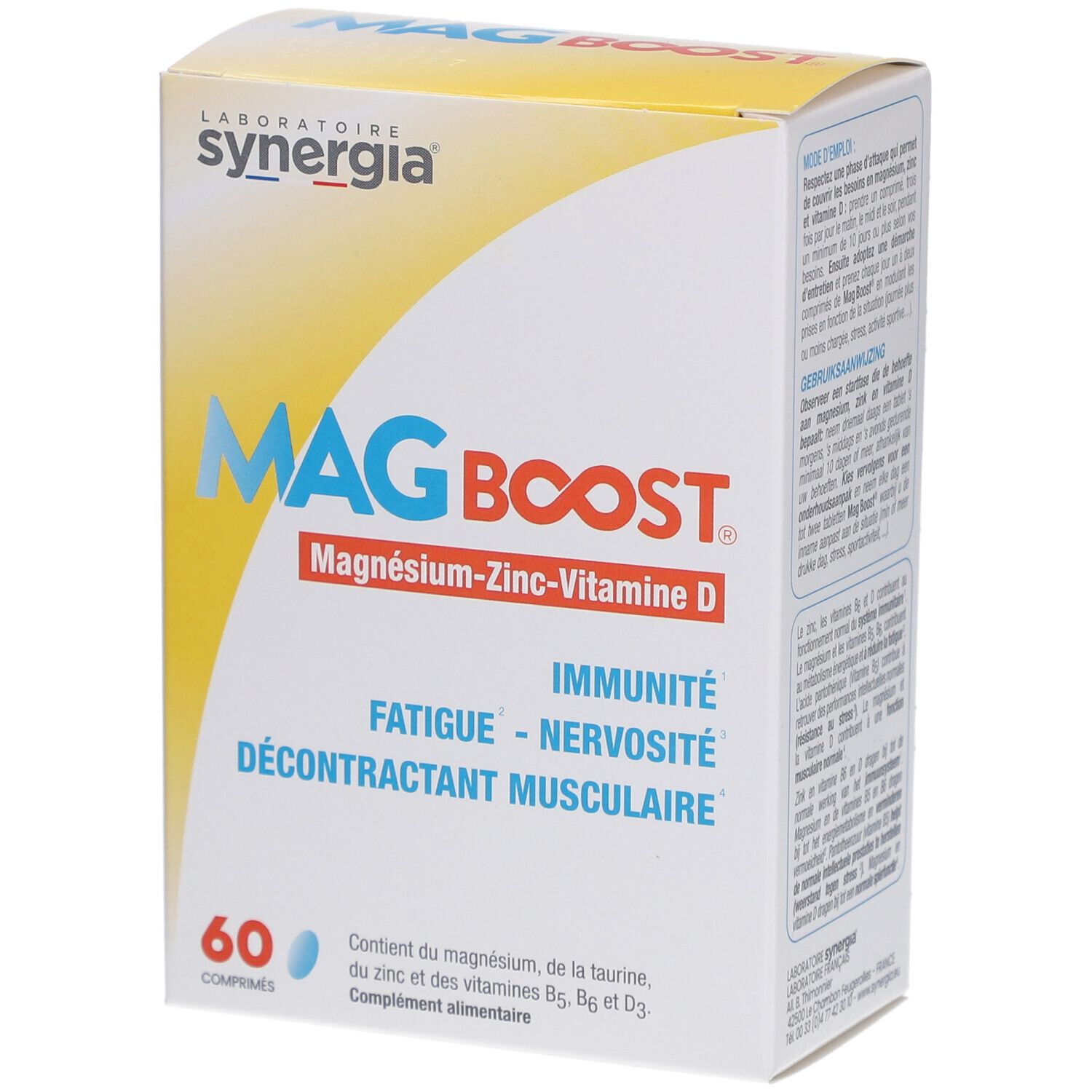 Synergia Synergia® Mag® Boost Capsule(S) 60 Pc(S) Enfants - Image 1