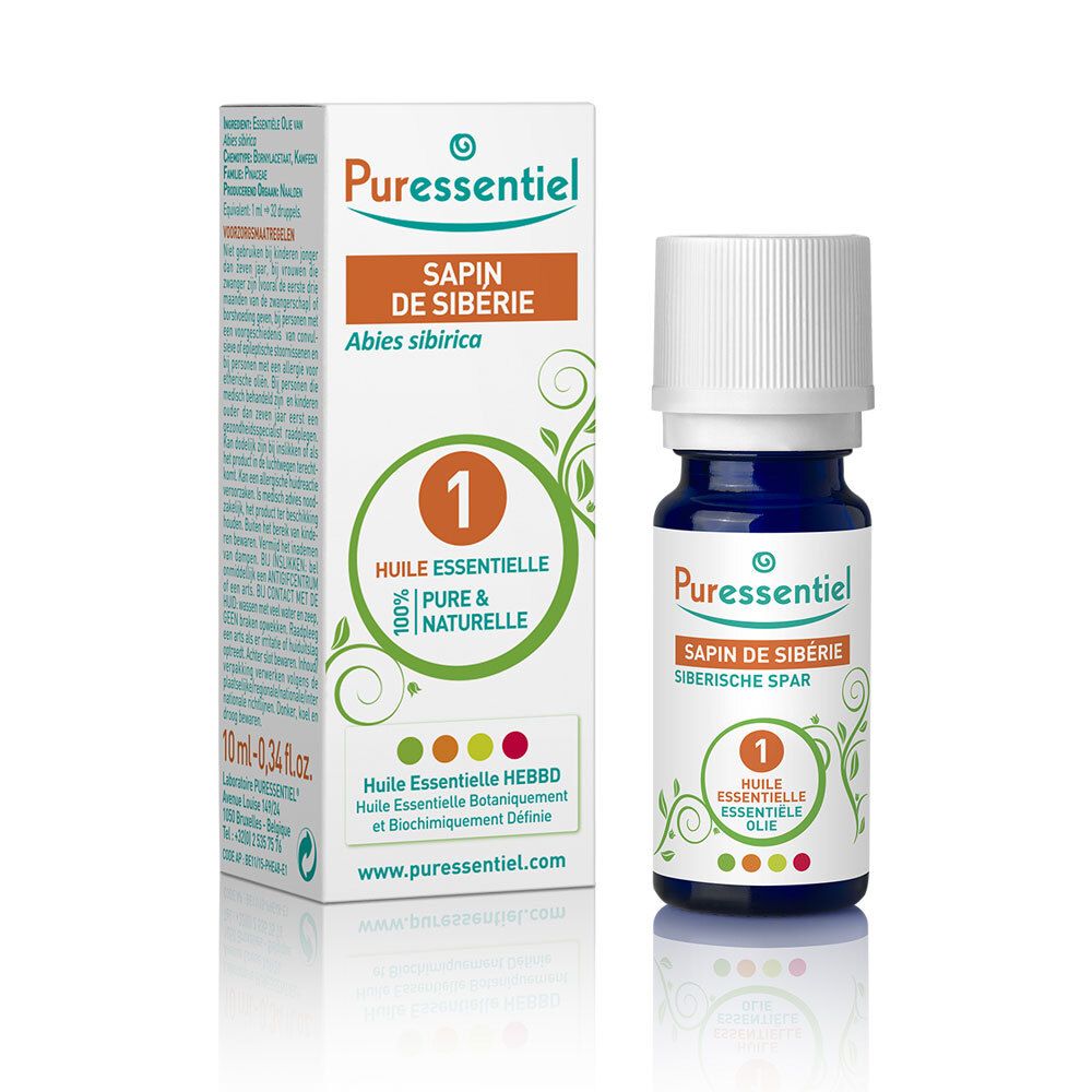 Puressentiel Sapin de Sibérie Huile essentielle 10 ml Capsule(S) Douce(S)