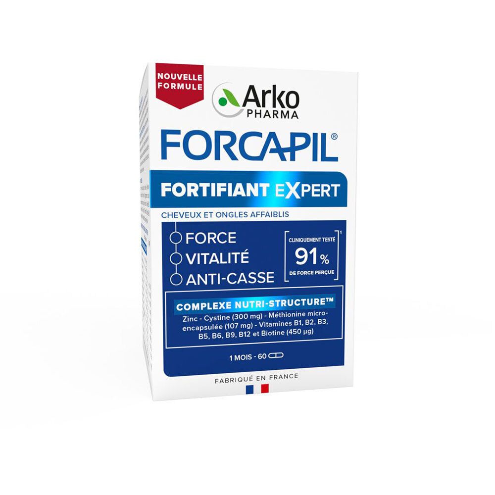 Forcapil Arkopharma Forcapil® Cheveux Et Ongles Capsule(S) 60 Pc(S)