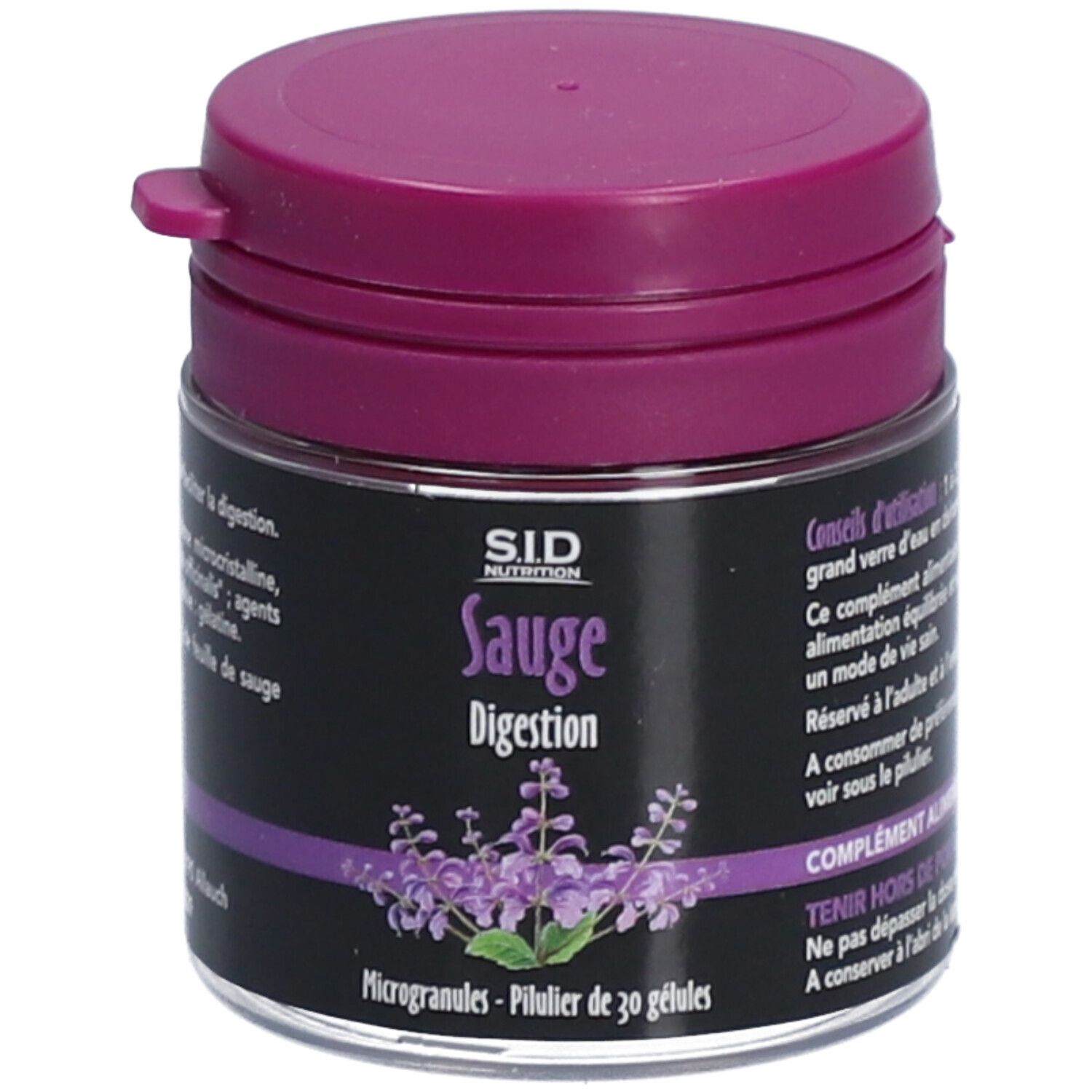 SID Nutrition Sauge - Digestion 30 pc(s) Capsule(S)