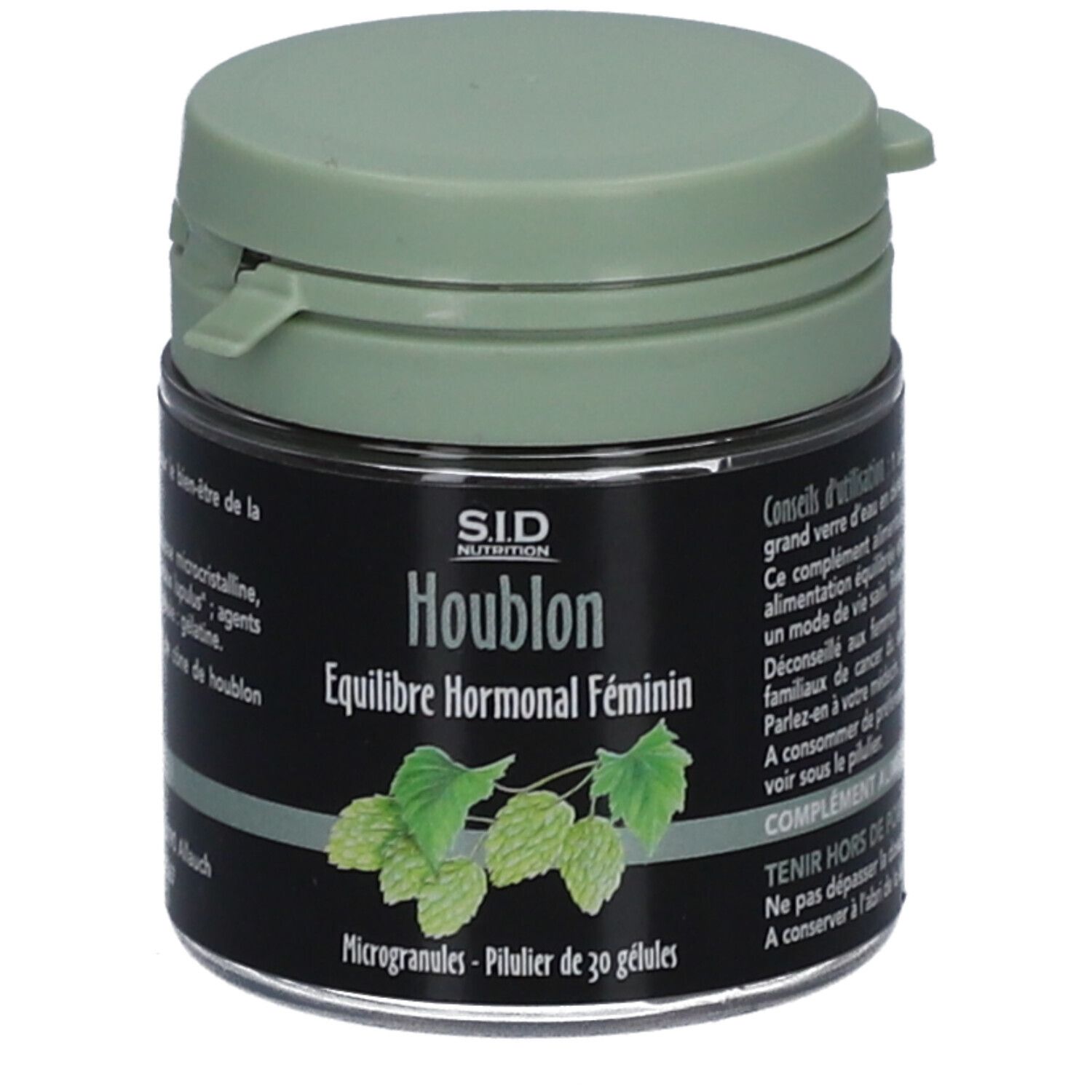 SID NUTRITION Houblon - L'équilibre hormonal féminin 30 pc(s) Capsule(S)