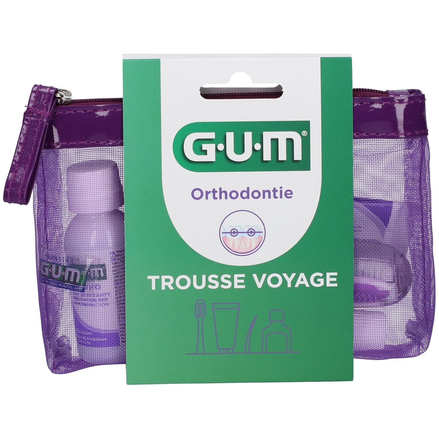 GUM® Trousse Voyage Orthodontie Set(S) 1 pc(s)