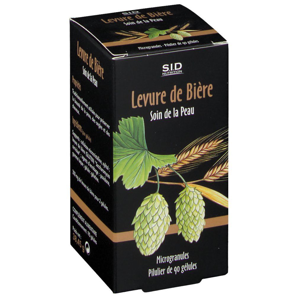 SID Nutrition Levure de Bière 90 pc(s) Capsule(S)