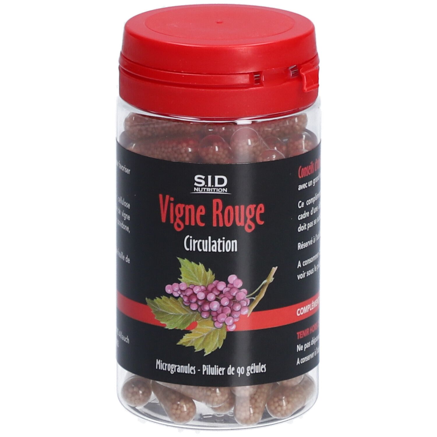 SID Nutrition Vigne Rouge Circulation 90 pc(s) Capsule(S)