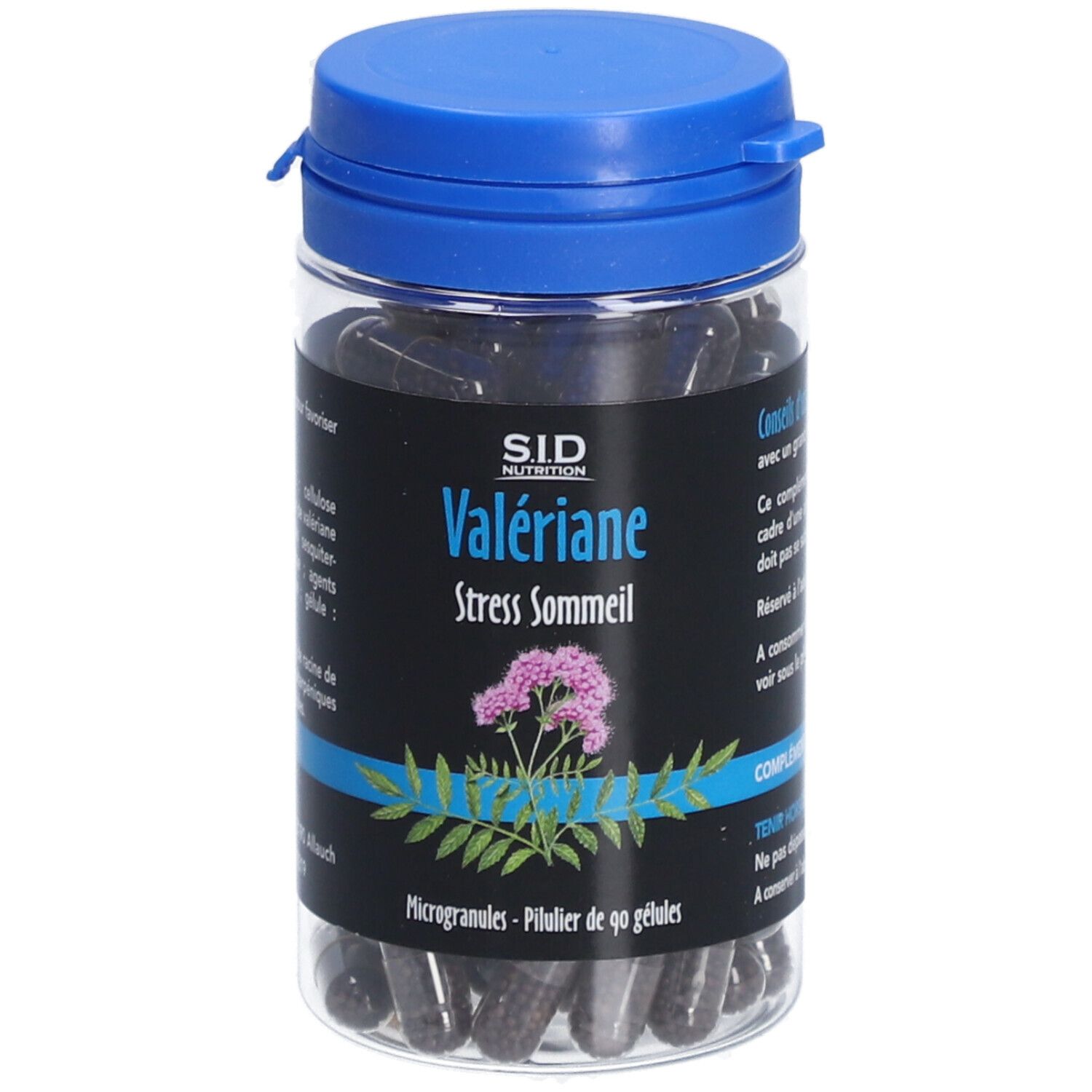 SID Nutrition Valériane Stress Sommeil 90 pc(s) Capsule(S)