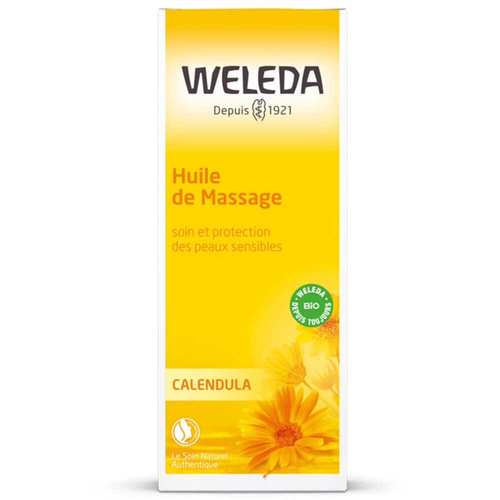 Weleda Huile de Massage au Calendula 100 ml Huile De Massage