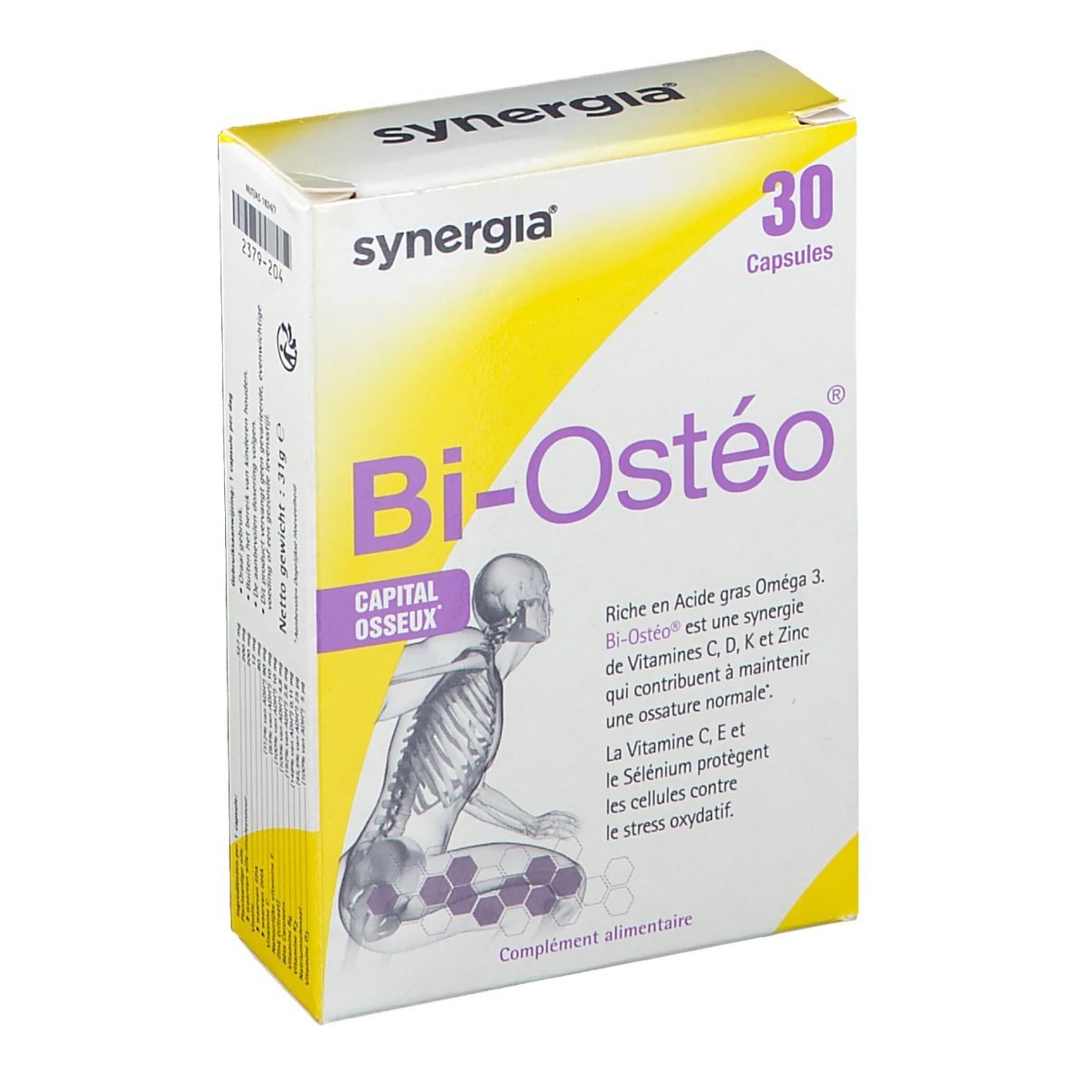 Synergia Synergia® Bi Ostéo® Capital Osseux Capsule(S) 30 Pc(S) Enfants