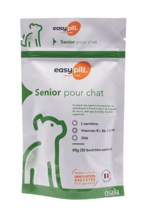 Osalia Easypill Senior pour Chat 60 g Aliment