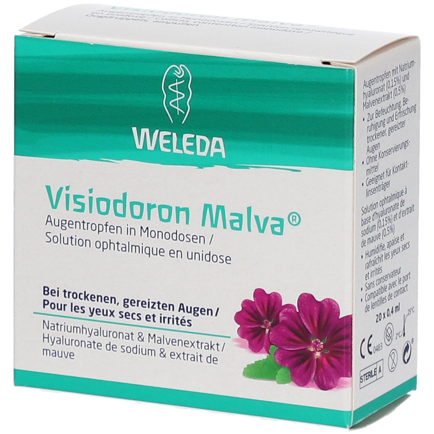 WELEDA Visiodoron Malva 8 ml Ampoule(S)