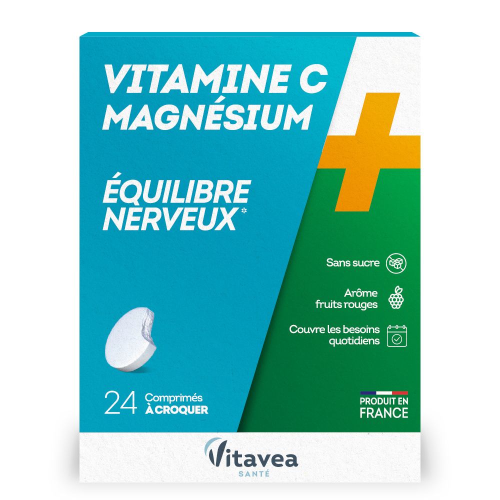 Nutrisanté Vitamine C - Magnésium Comprimé(S) 24 Pc(S) Enfants