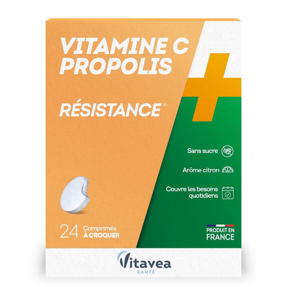 Nutrisanté Résistance Vitamine C + Propolis Comprimé(S) 2X12 Pc(S) Enfants - Image 1
