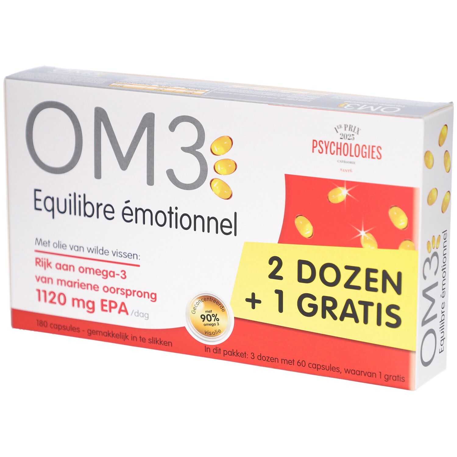 Om3 Équilibre Émotionnel Capsule(S) 180 Pc(S)