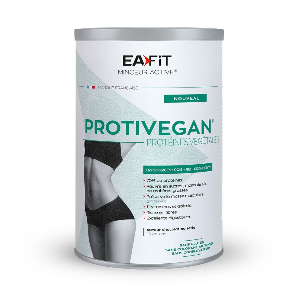Ea Fit Protivegan® Chocolat - Noisette Poudre 450 G Enfants