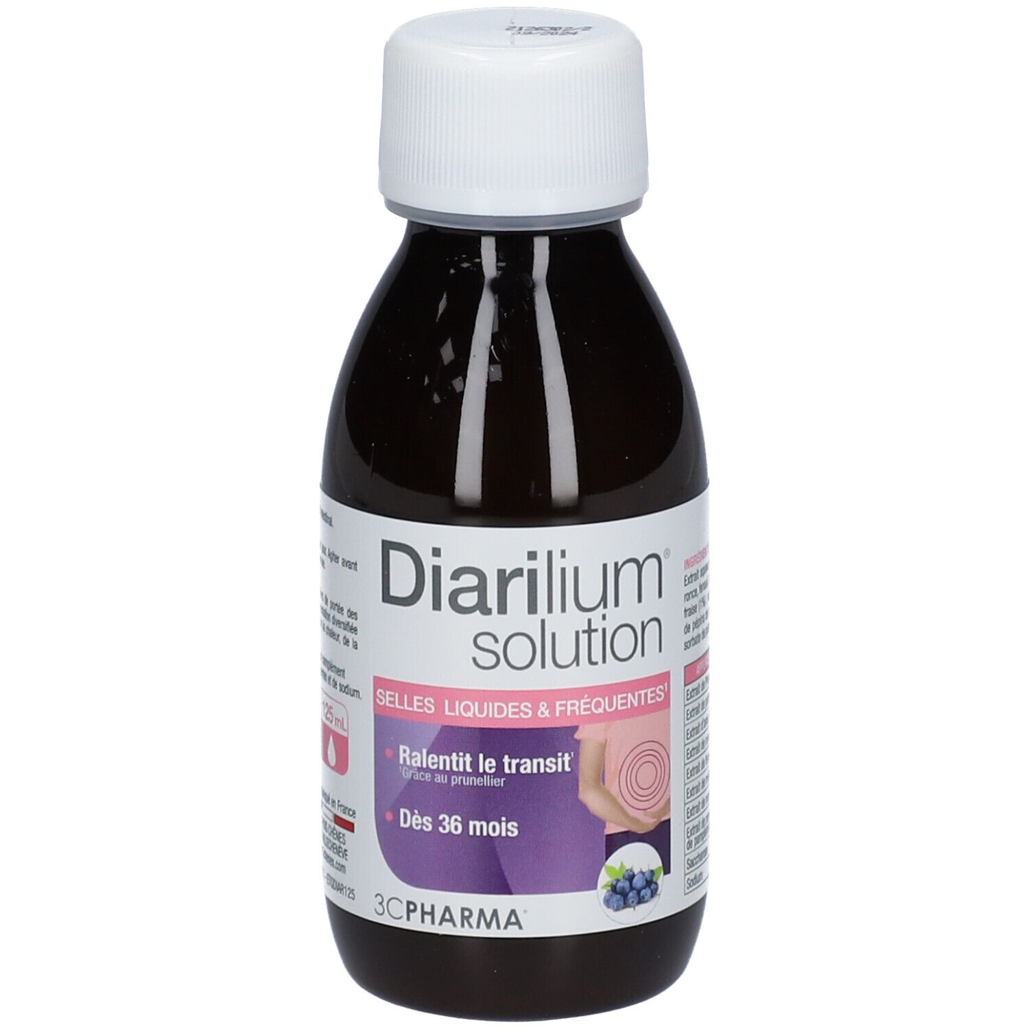 3C PHARMA Diarilium Solution Enfants 125 ml Solution Orale