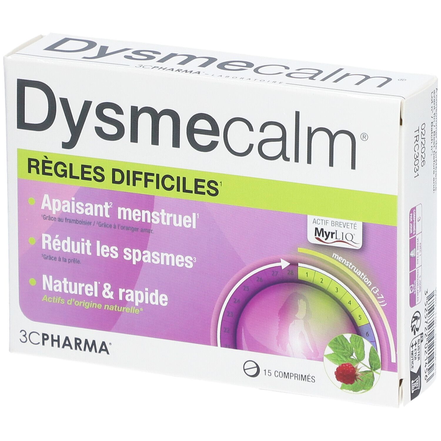 3C Pharma 3C Pharma® Dysmecalm® Comprimé(S) 15 Pc(S) Enfants