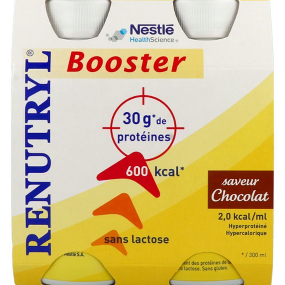 RENUTRYL BOOSTER Chocolat complément nutritionnel 800 ml Bouteilles