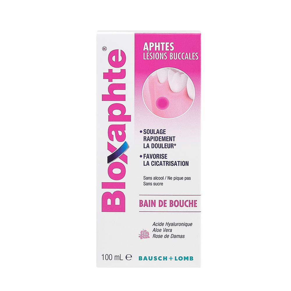 Bloxaphte® Bloxaphte Bain De Bouche Soulage Rapidement La Douleur Et Favorise Cicatrisation - Aphtes Lésions Buccales 100 Ml Ml Enfants