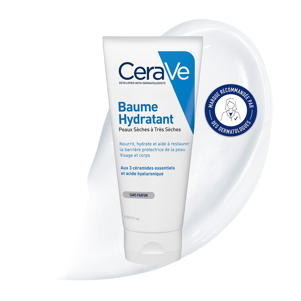 Baume Hydratant visage et corps pour les peaux sèches à très sèches 177ml 177 ml Crème