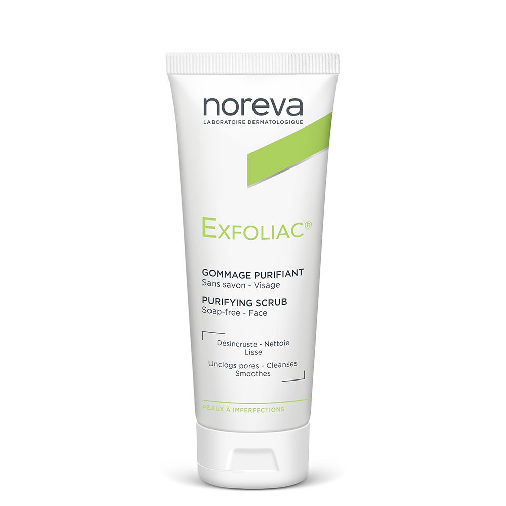 Noreva Laboratoires Exfoliac® Gommage Purifiant Visage Crème 50 Ml