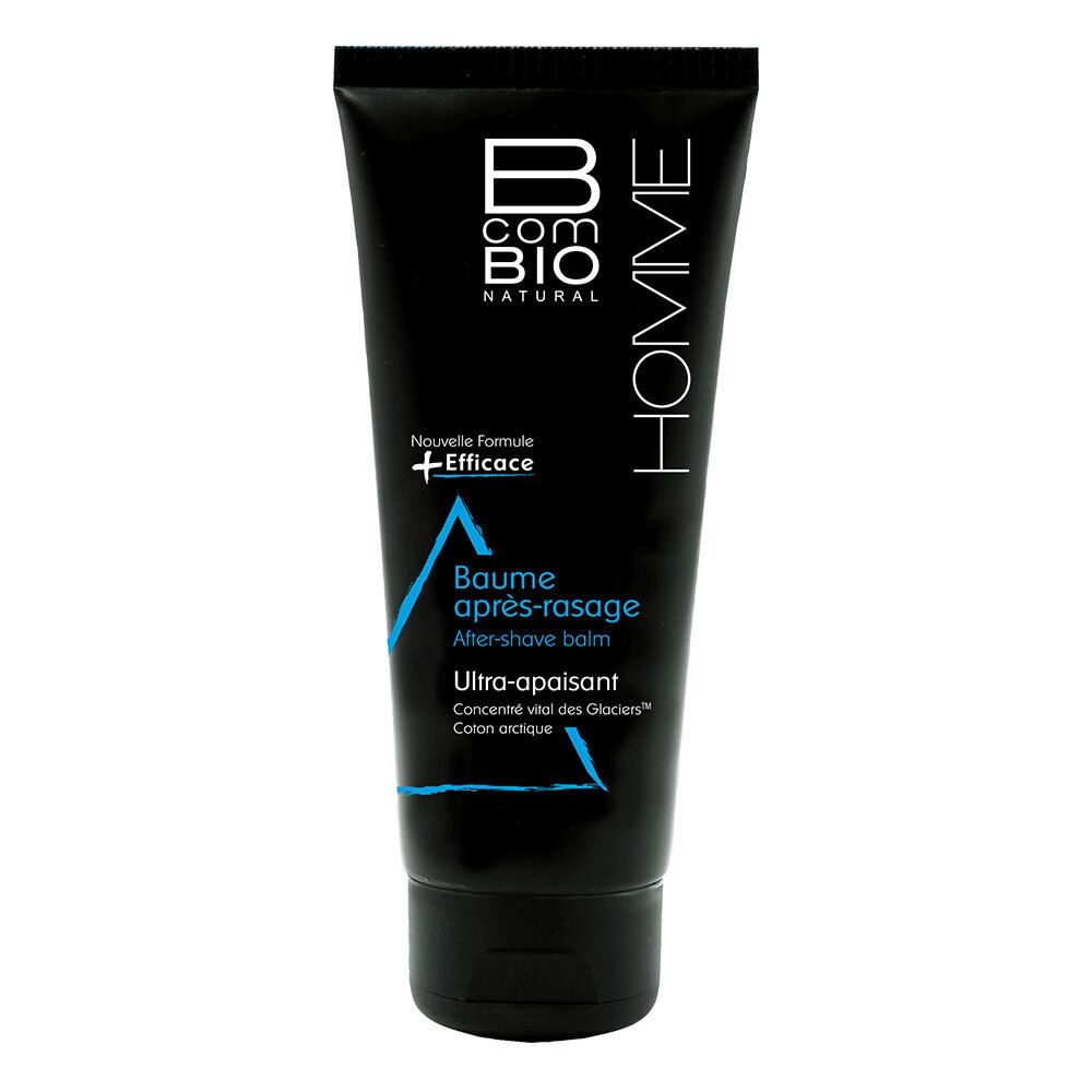 B COM BIO HOMME Baume après-rasage ultra-apaisant 100 ml Baume