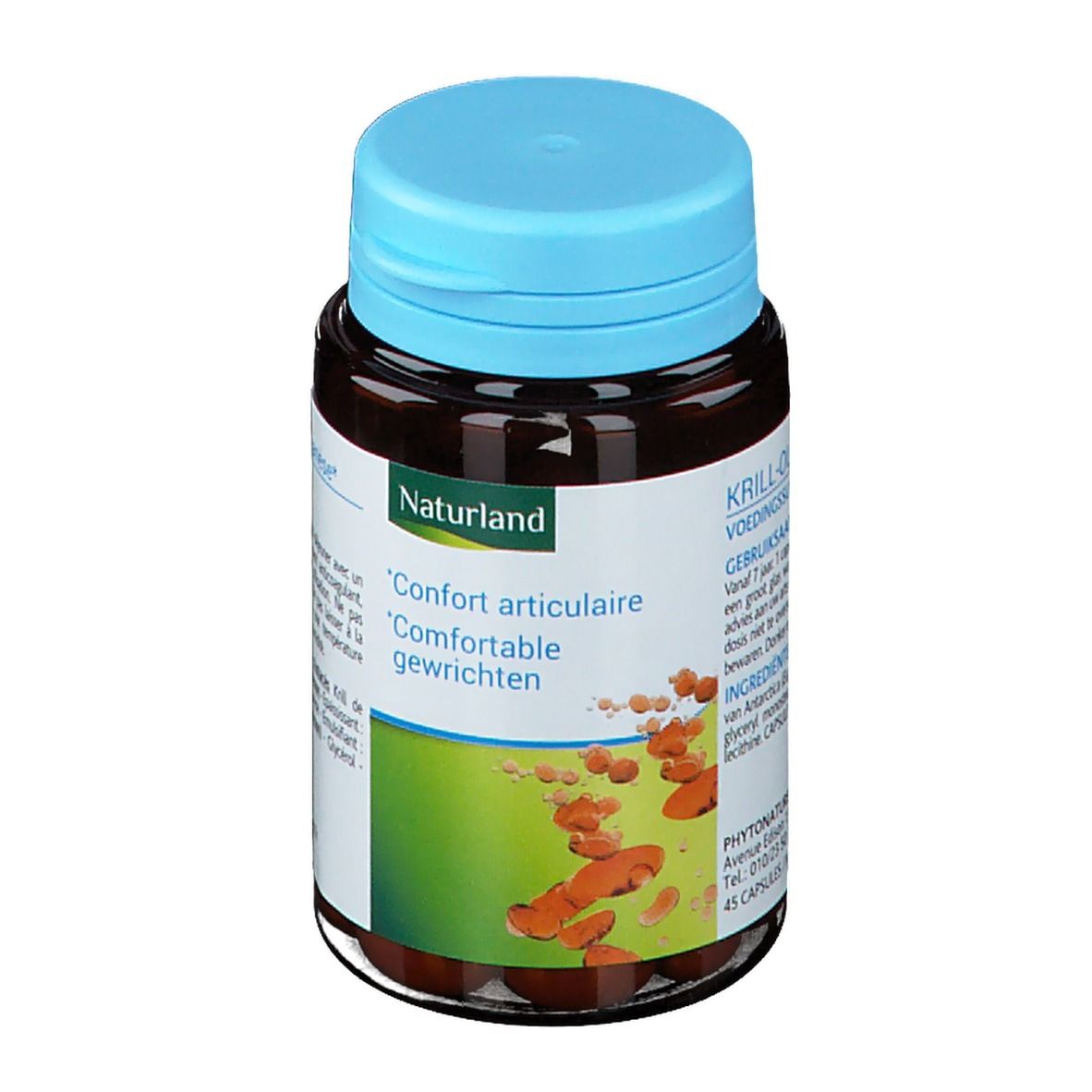 Naturland HUILE DE KRILL 45 pc(s) Capsule(S) Douce(S)