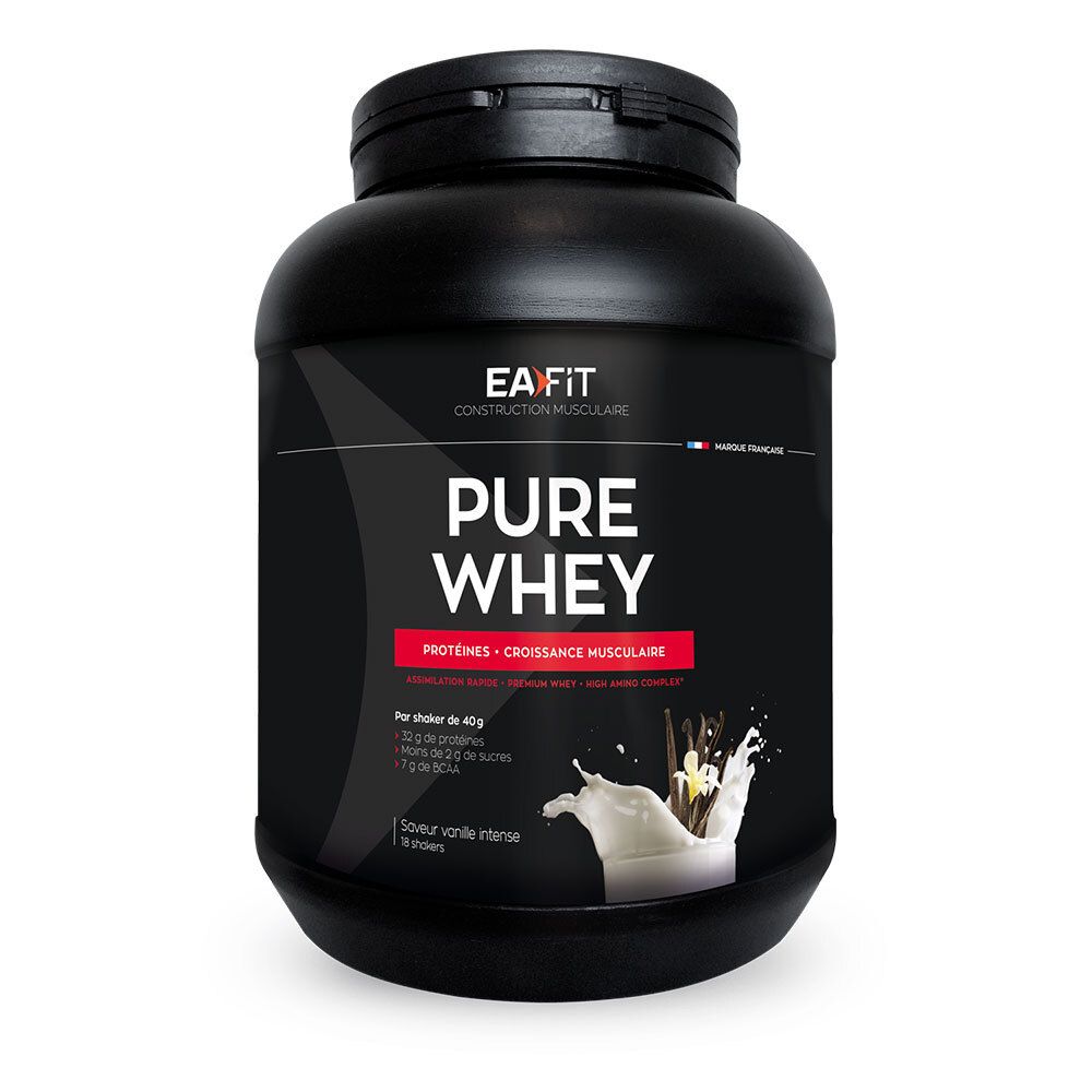 Eafit Pure Whey Proteines Innovation Vanille 750 G - Image 4