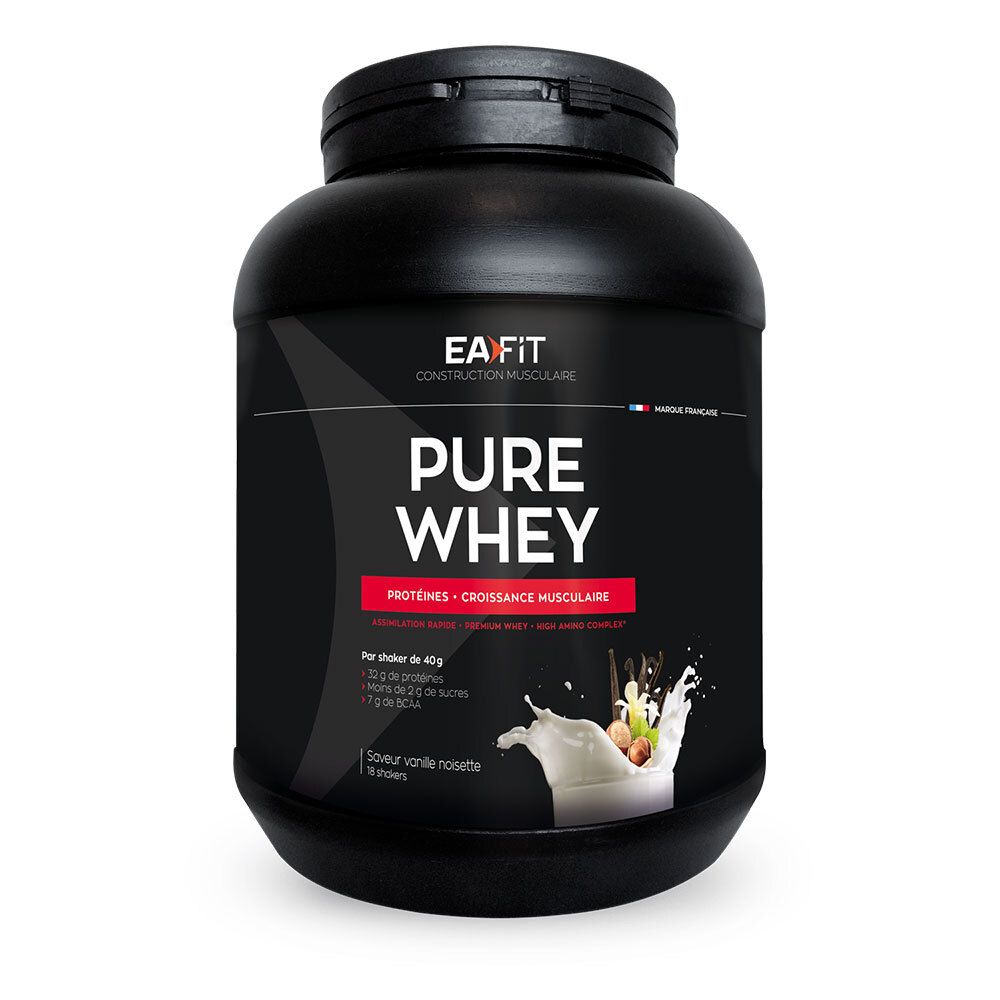 Eafit Pure Whey Vanille Noisette 750Gr - Image 3