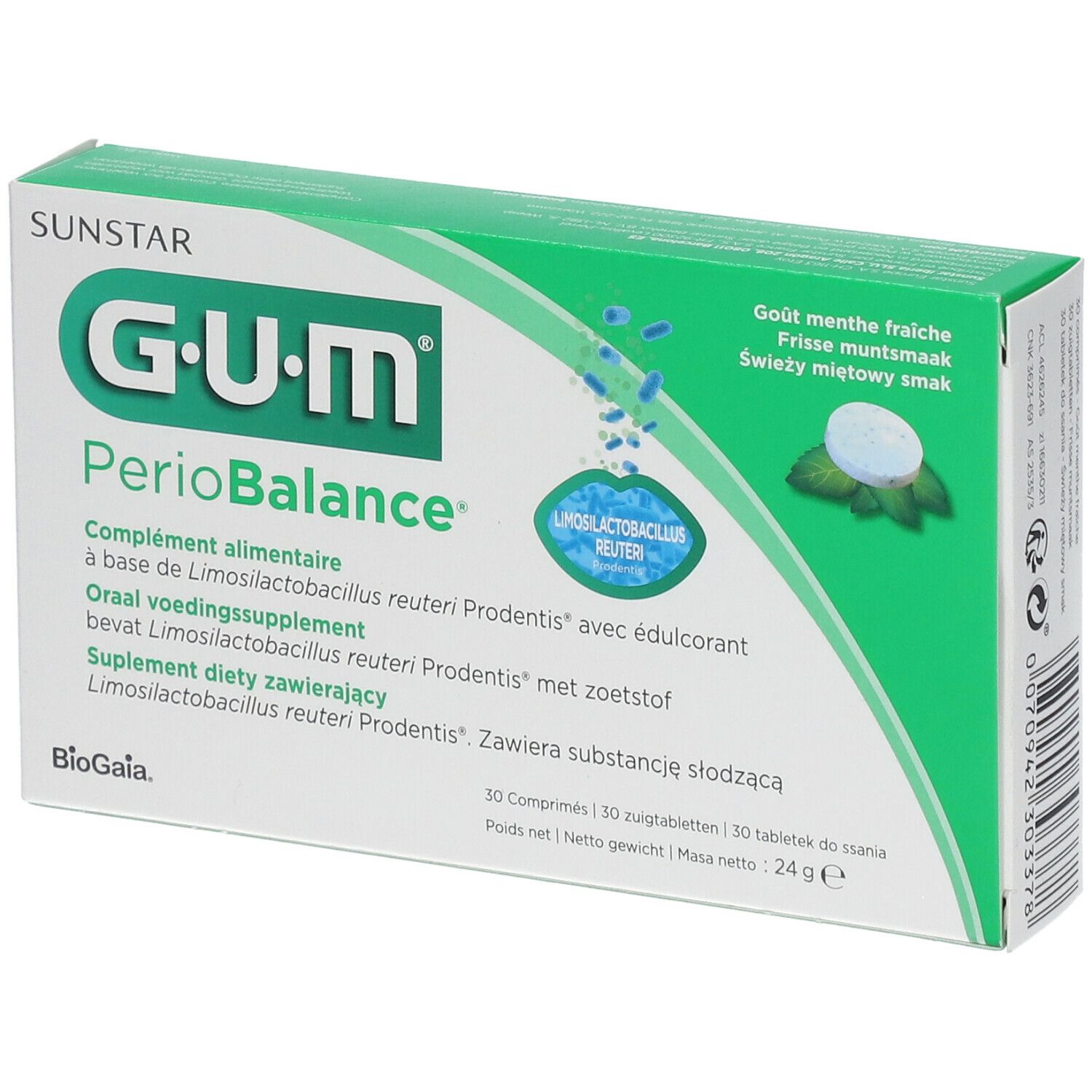 Gum Gum® Periobalance® Comprimés Comprimé(S) À Sucer 30 Pc(S)