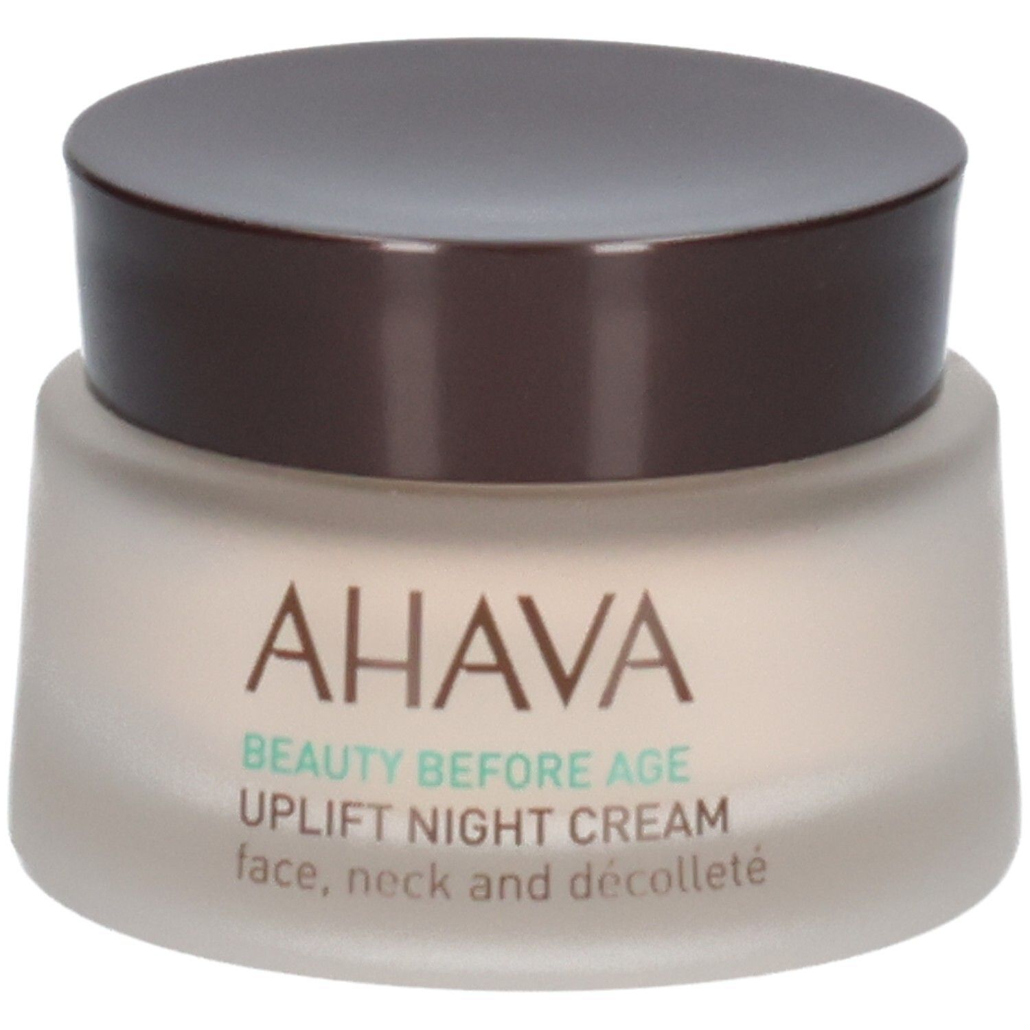 Ahava Crème de Nuit Liftante, Visage, Cou et Décolleté Pour La Peau 50 ml
