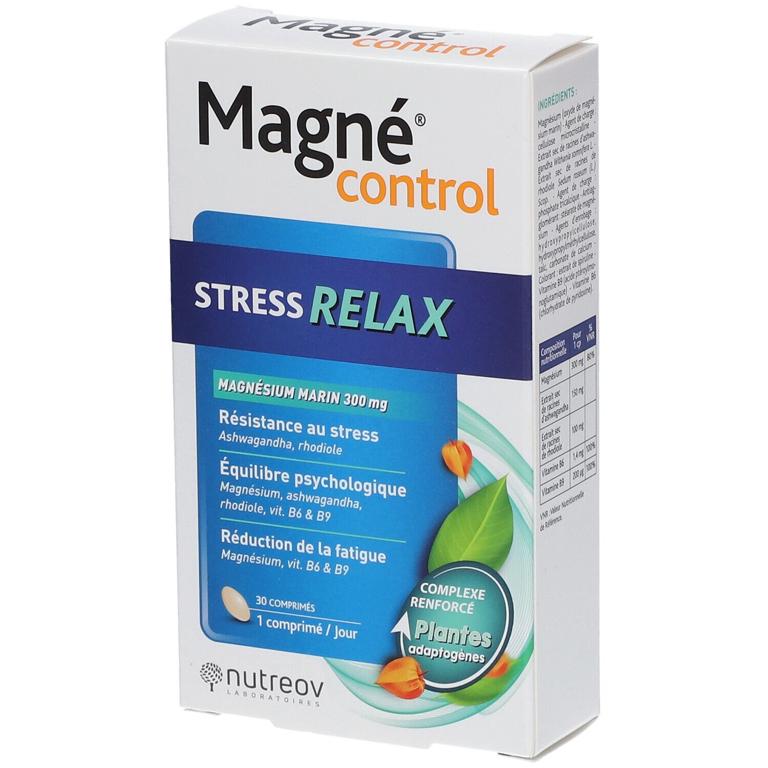 Magné® Nutreov Control Stress Relax Comprimé(S) 30 Pc(S) Enfants
