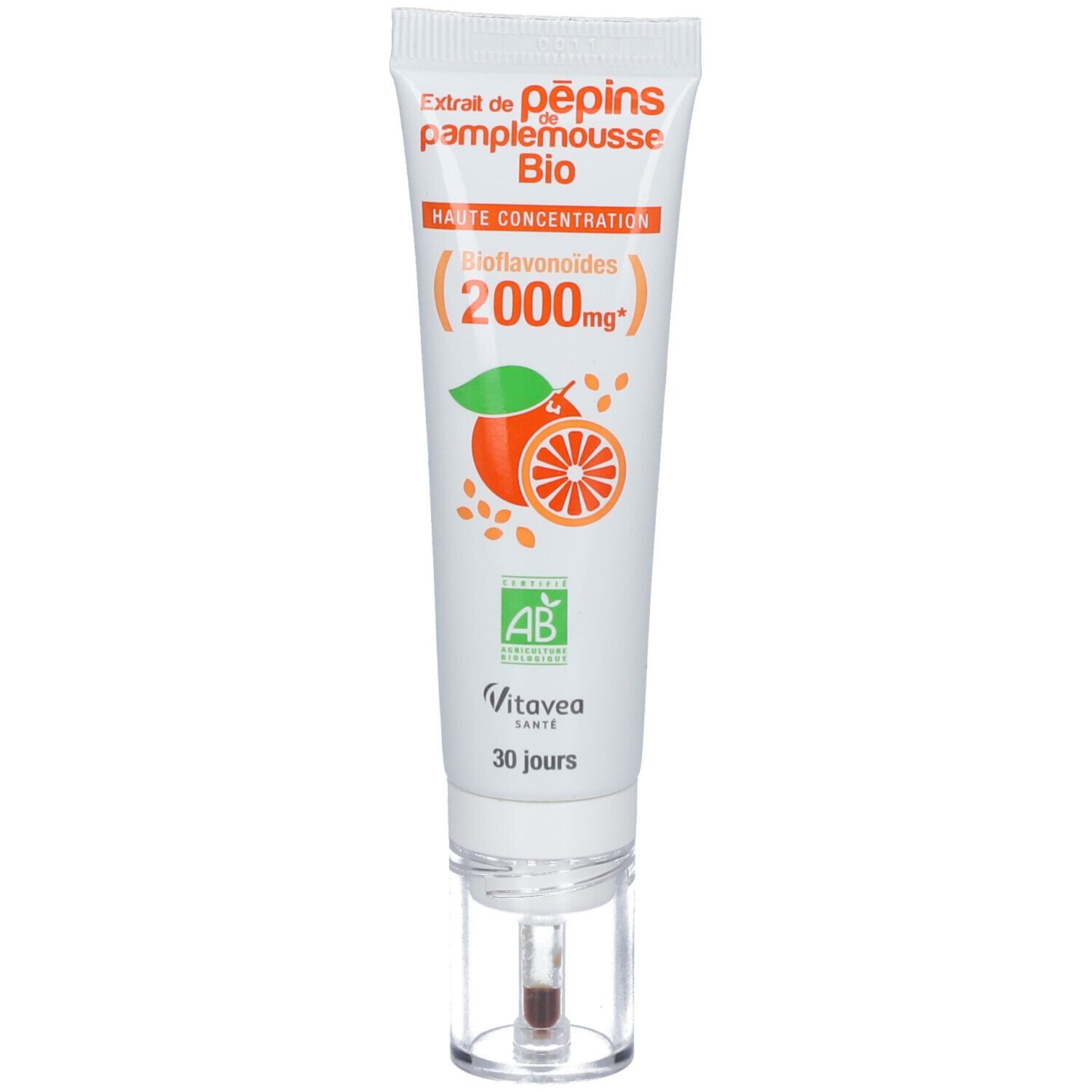 Vitavea Extrait De Pépins Pamplemousse Bio Pâte 30 Ml Enfants