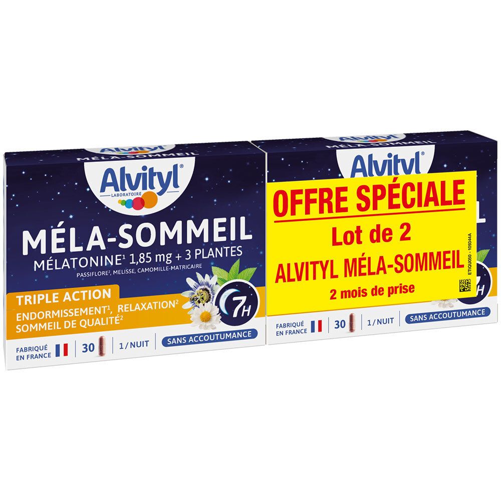 Alvityl Alvityl® Mela-Sommeil Capsule(S) 30X2 Pc(S)