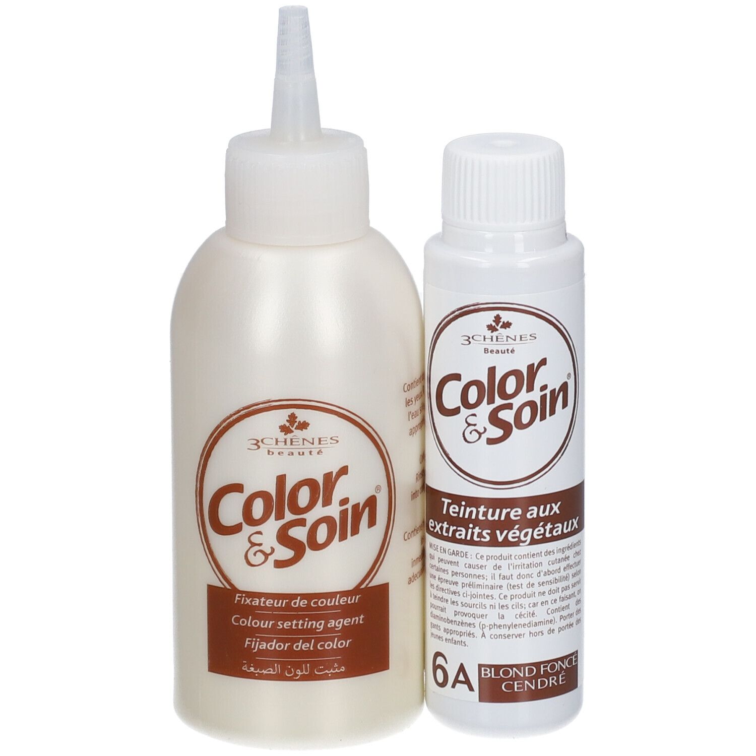 3 Chênes Les Color & Soin Coloration 6A Blond Foncé Cendré Crème 135 Ml Enfants