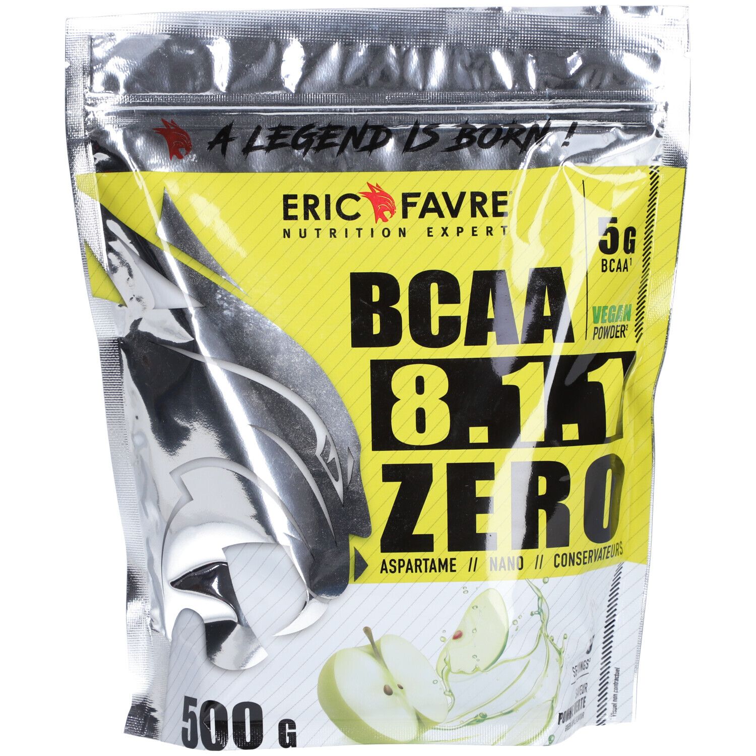 Eric Favre Unisex Bcaa 8.1.1 Zero Vegan (500G) - Image 4