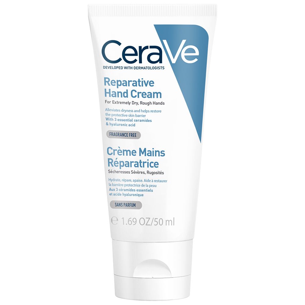 Cerave Crème Main Réparatrice Pour Les Mains Abîmées Et Sécheresses Sévères 50Ml 50 Ml