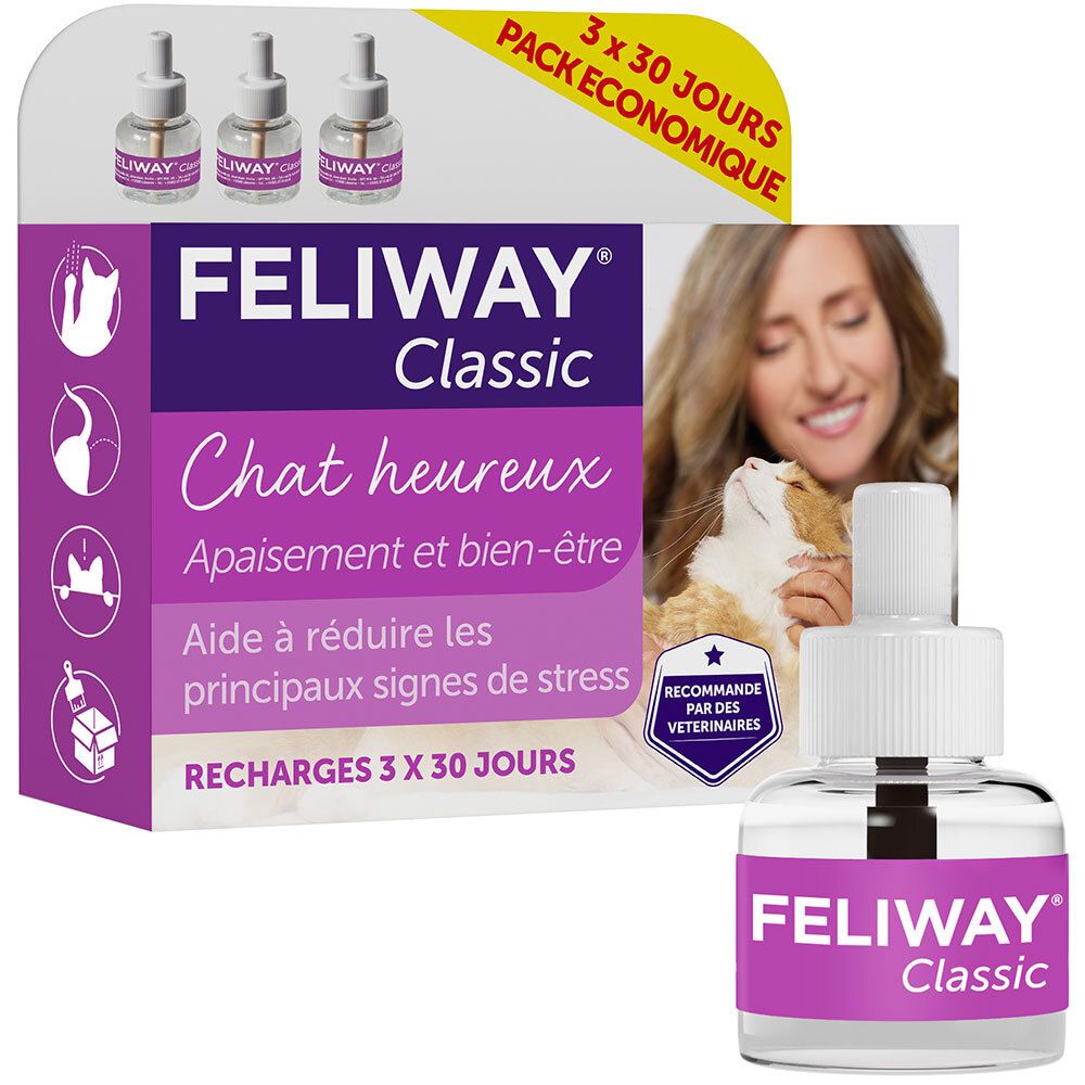 Feliway Blanc Soin Pour Chat Classic (X3) - Image 3