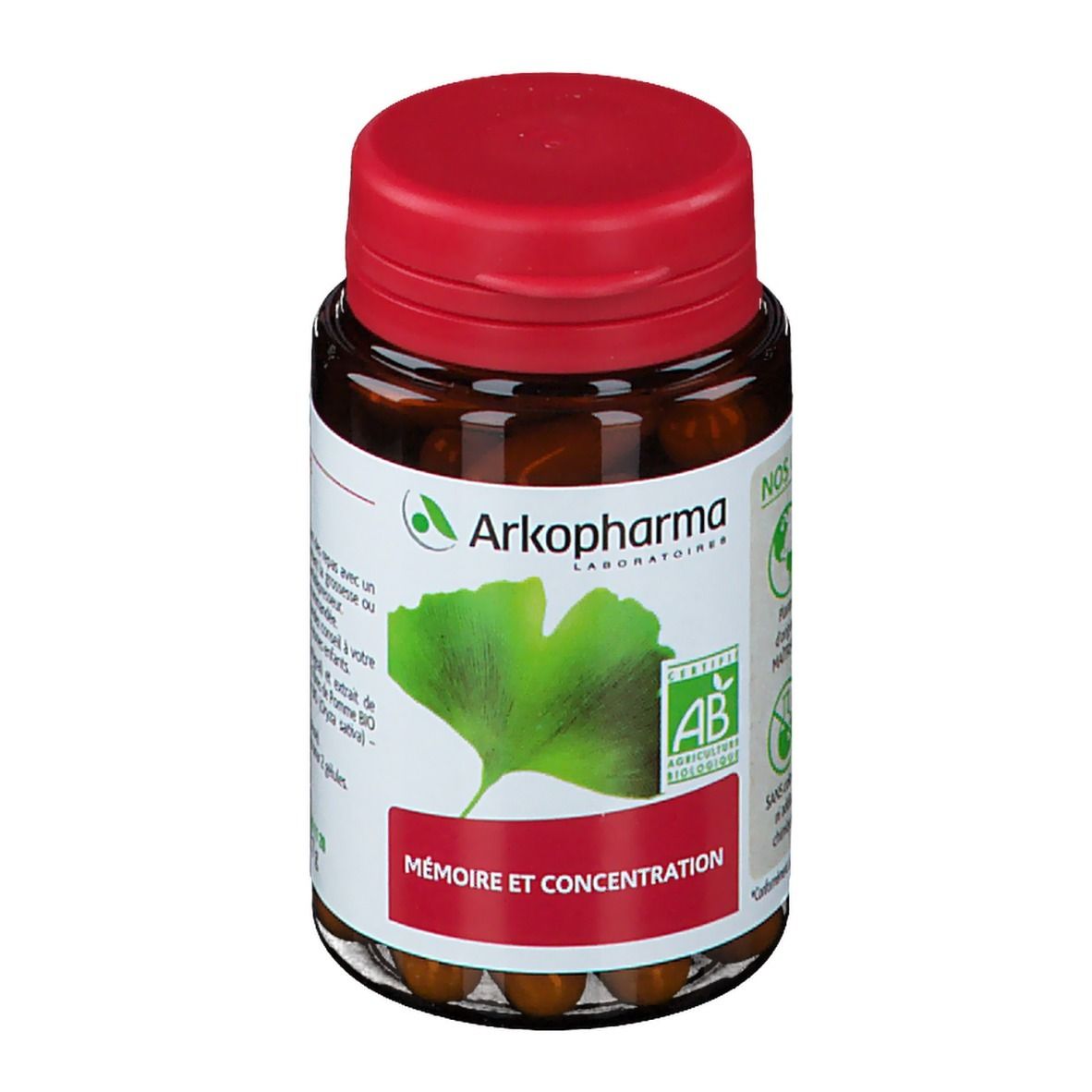 Arkogélules Arkopharma Arkogélules® Ginkgo Bio Capsule(S) 45 Pc(S) - Image 1