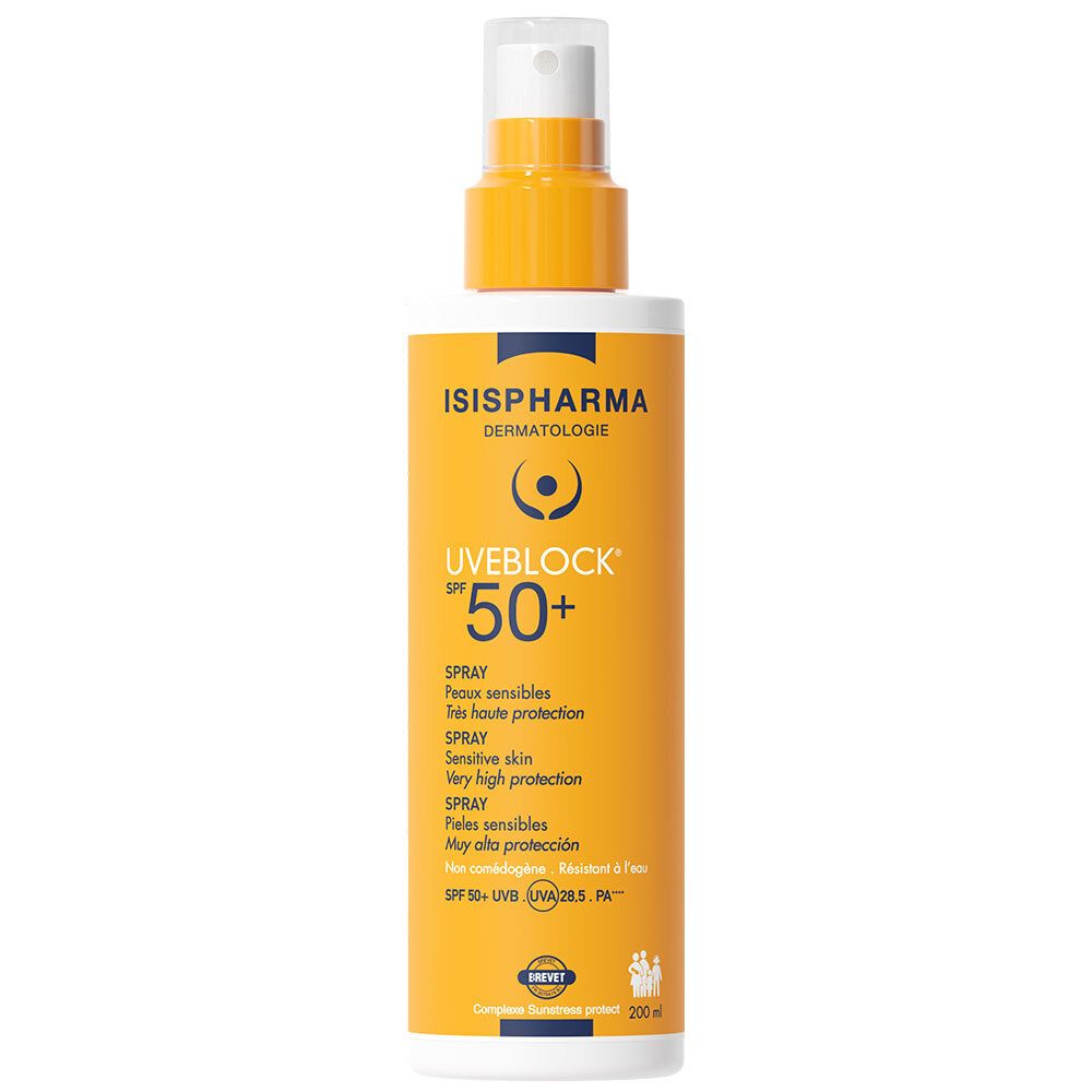 Isispharma Uveblock Spf 50+ Émulsion 200 Ml