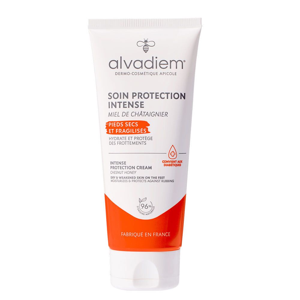 Alvadiem Soin Protection Intense, Crème Podologique Pour La Peau 100 Ml