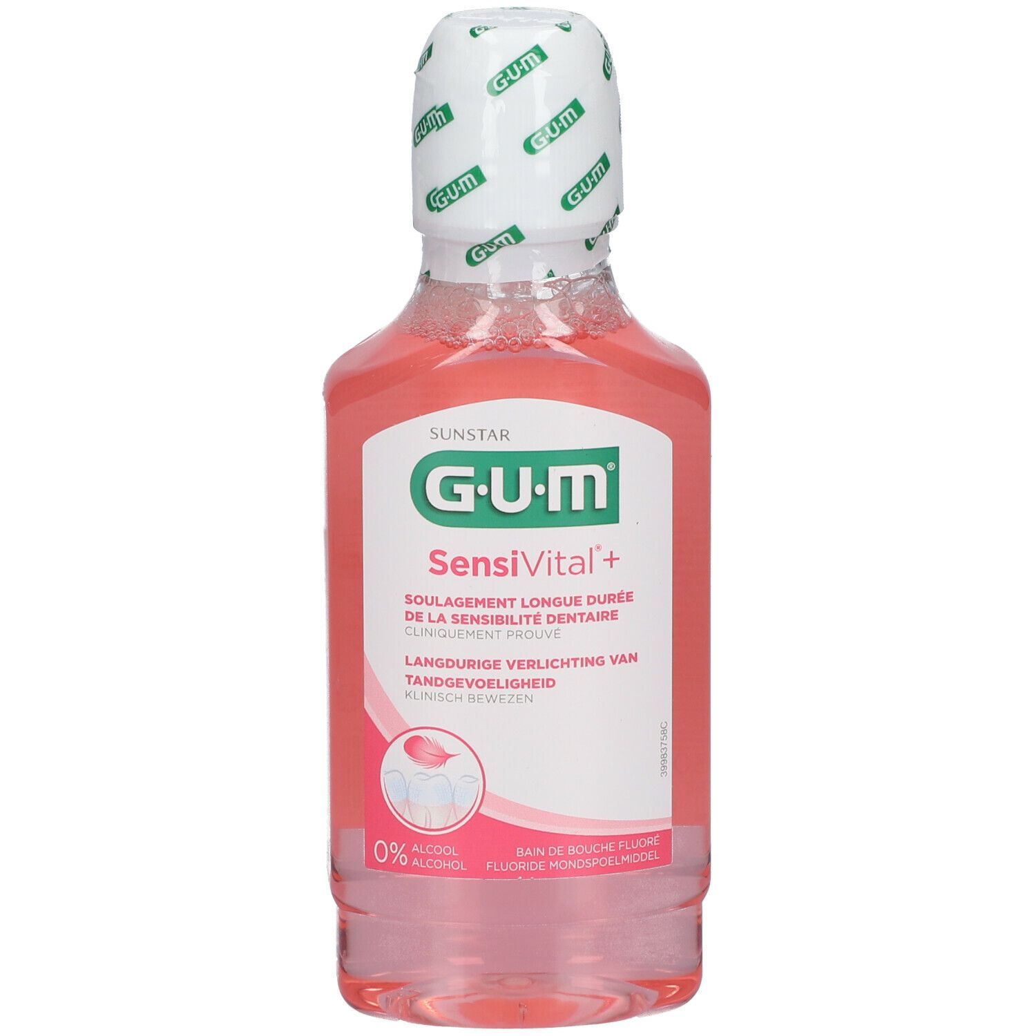 G.u.m Sensivital Bain De Bouche Pour Dents Sensibles 300 Ml - Image 4