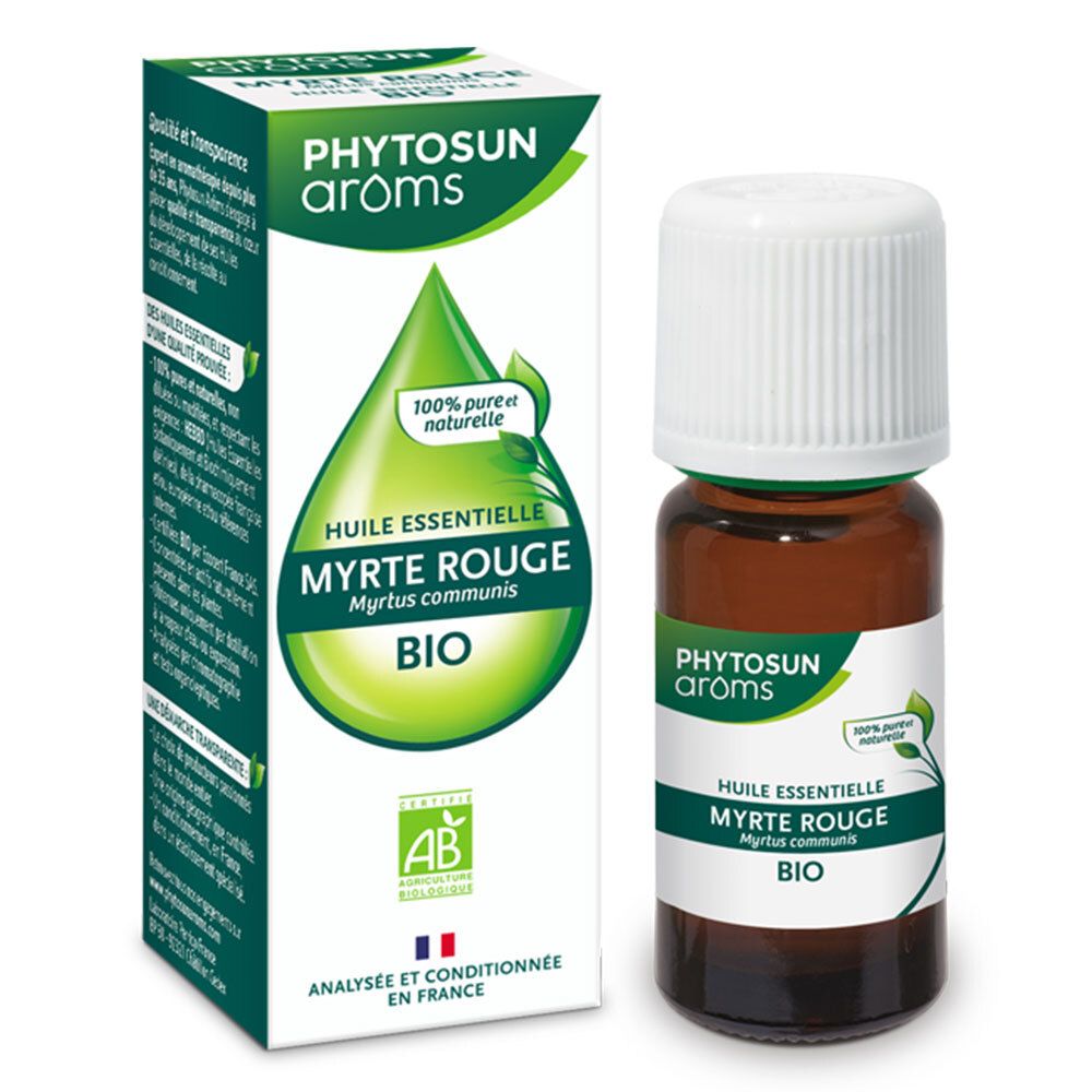 PHYTOSUN arôms Huille essentielle Myrte rouge Bio 10 ml Huile