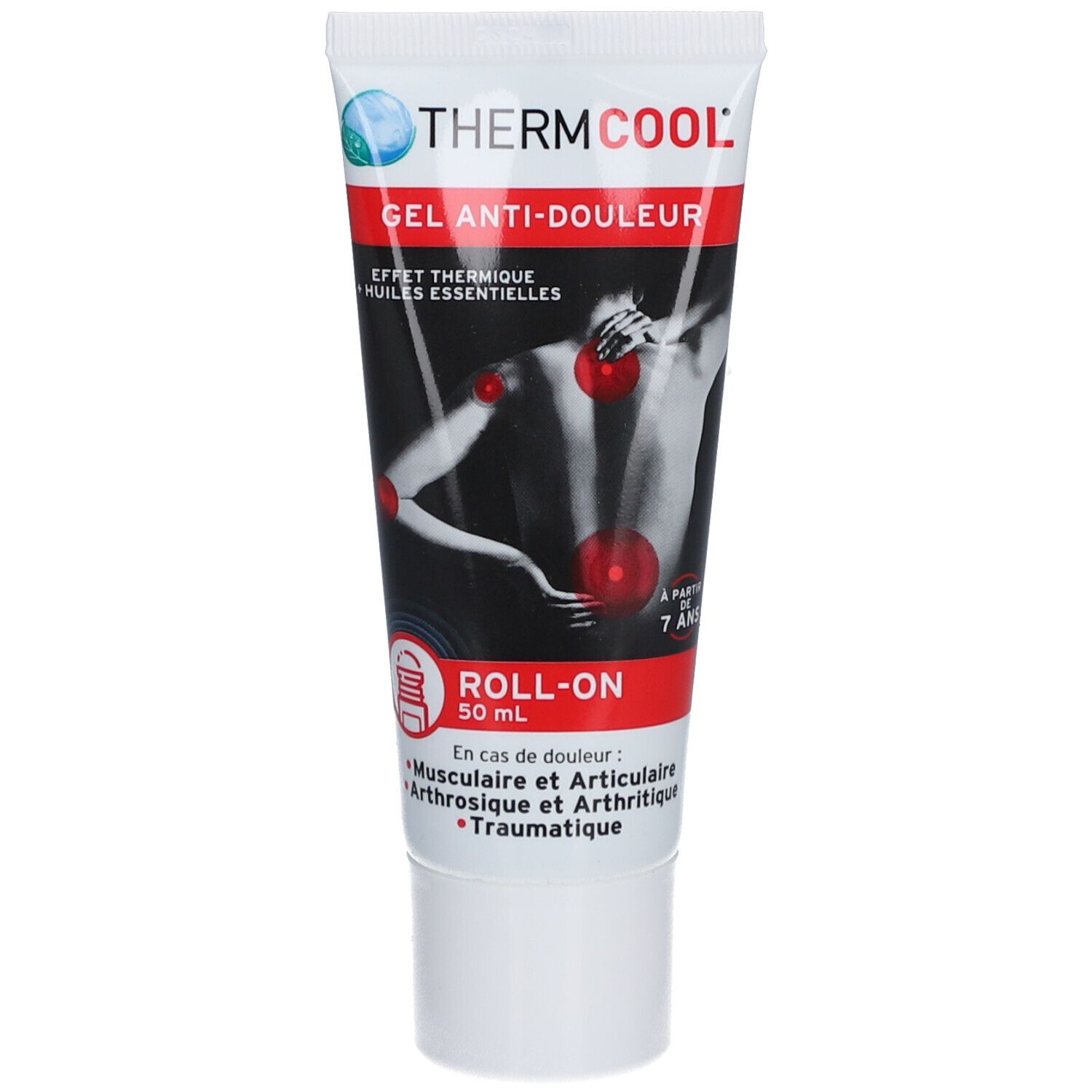 Bausch & Lomb Thermcool Gel Anti-Douleur Roll-On Rouleau 50 Ml