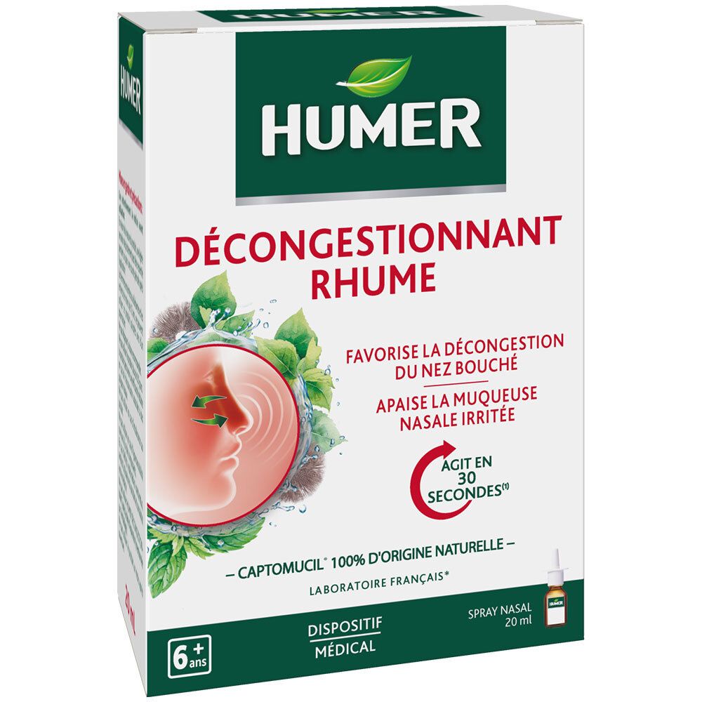 Humer Décongestionnant Spray 20 Ml Enfants