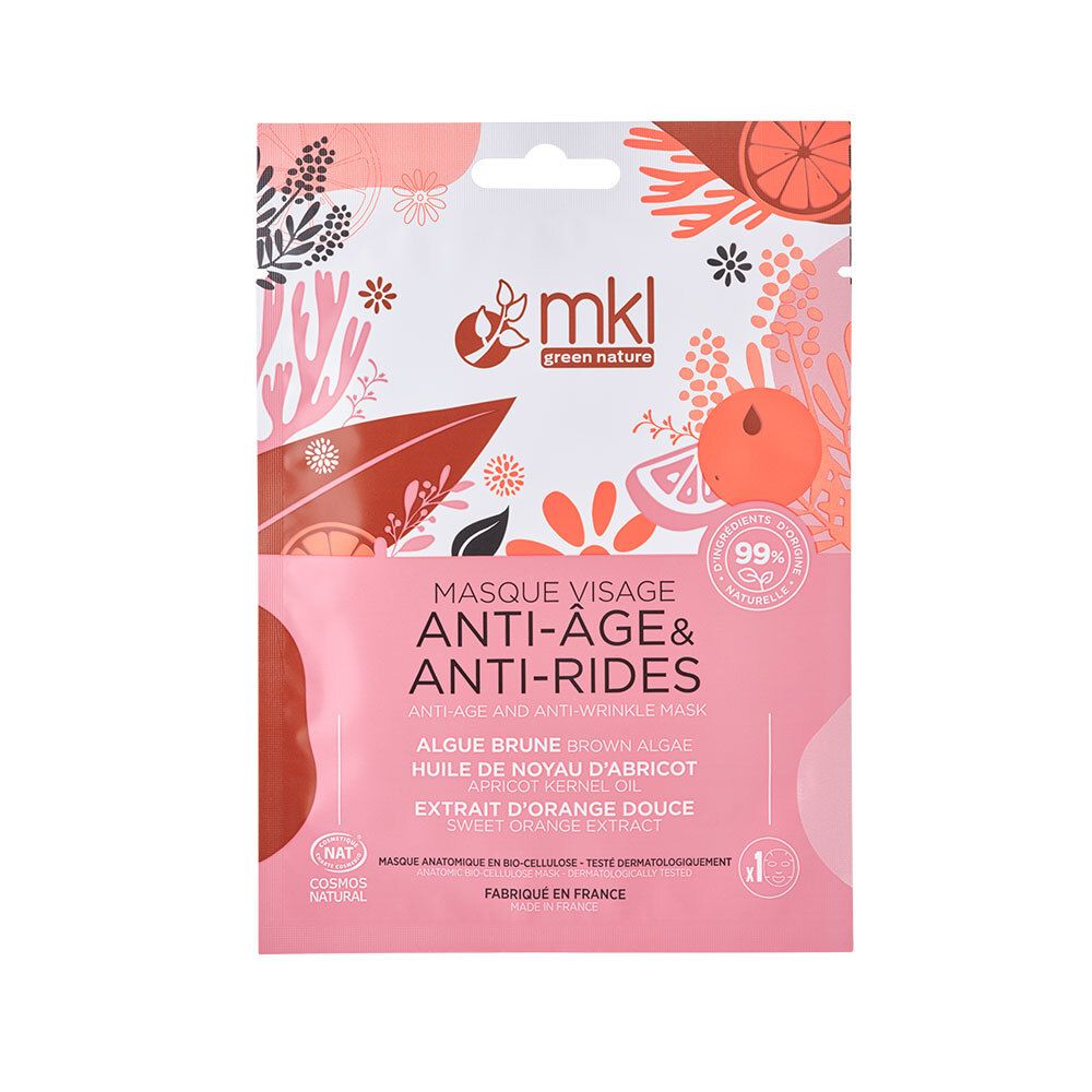 Mkl Masque Visage Anti-Âge Antirides Masque(S) Pour Le Visage 10 Ml