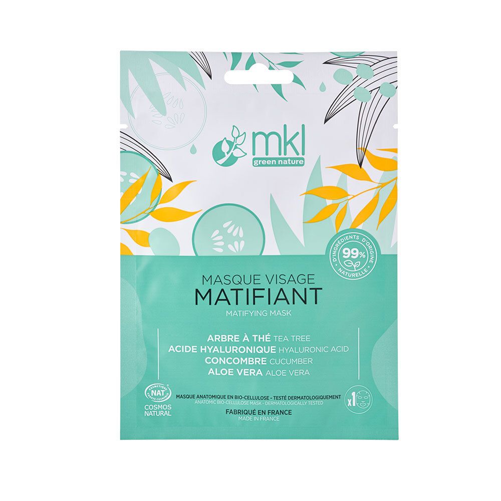 Mkl Masque Matifiant Certifié Cosmos Natural Masque(S) Pour Le Visage 10 Ml