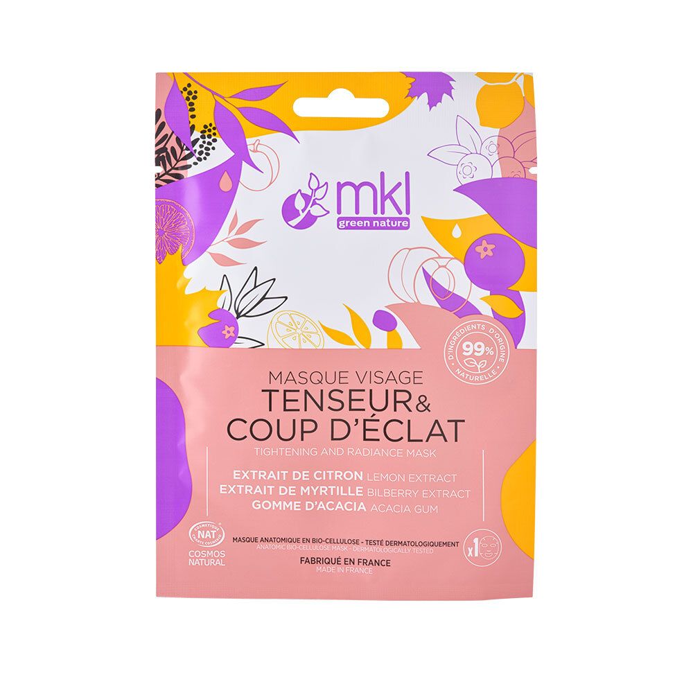 Mkl Masque Visage 'Tenseur-Coup D'éclat' Masque(S) Pour Le 10 Ml