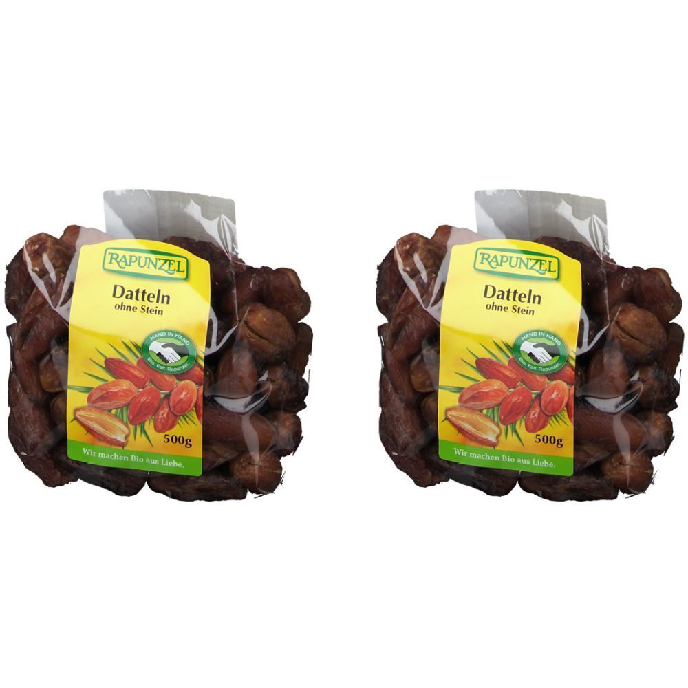 RAPUNZEL Dattes bio dénoyautées Autre 2x500 g