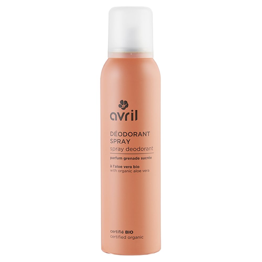 Avril Déodorant Spray Certifié Bio Spray 150 Ml