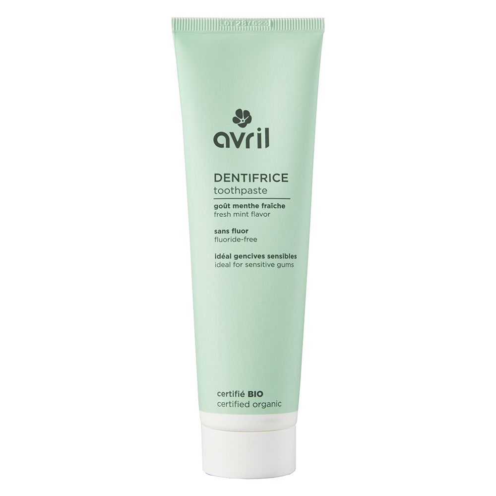 Avril Dentifrice Bio À La Menthe Sans Fluor Dentifrice(S) 100 Ml