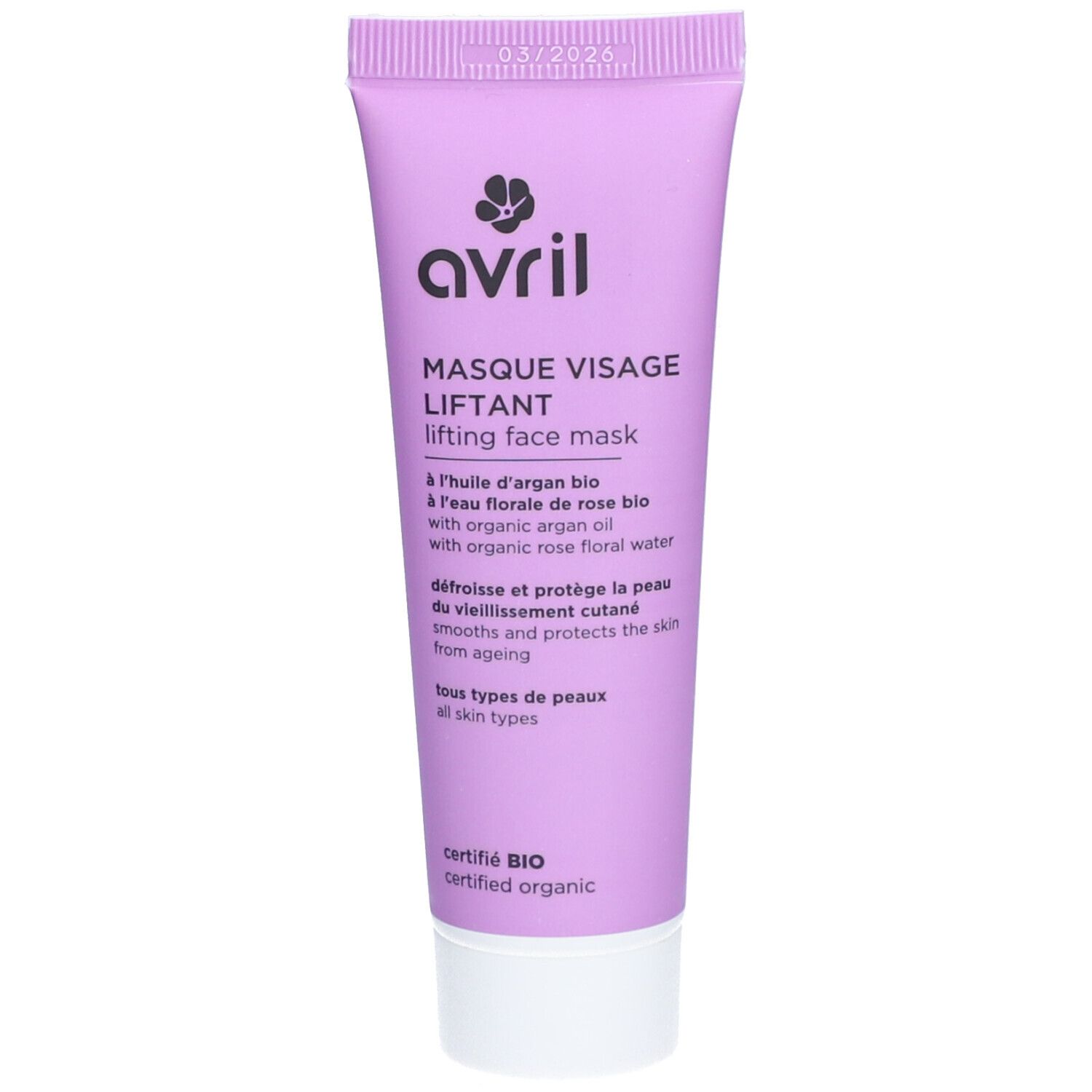 Avril Masque Visage Liftant Bio Masque(S) Pour Le 50 Ml